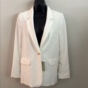H&M Cream Single-Button Blazer for Spring/ Summer NWT